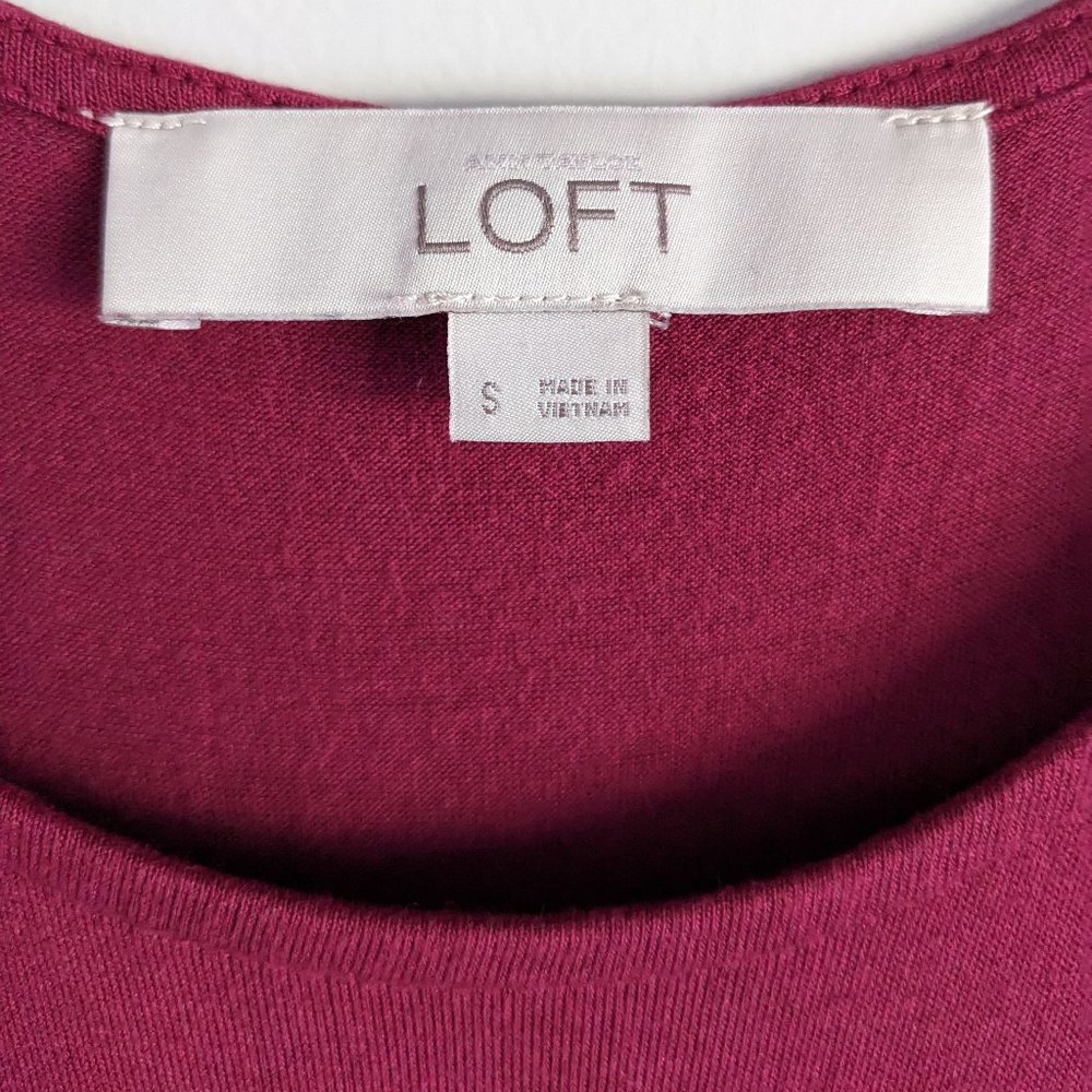 Ann Taylor LOFT Pink Maxi Dress Size Small - Picture 5 of 12
